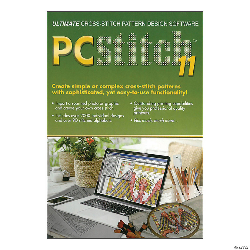 M&amp;R Technologies Pc Stitch Cross Stitch Software Version 11 Image