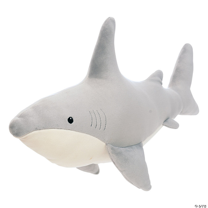 Manhattan Toy Velveteen Snarky Sharky Stuffed Animal Image