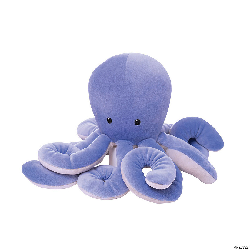 Manhattan Toy Velveteen Sourpuss Octopus Stuffed Animal Image