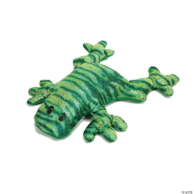 Manimo Weighted Plush Green Frog - 5.5 Pounds Image