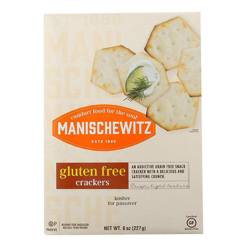 Manischewitz - Crackers G/f - Case of 12 - 8 OZ | Oriental Trading