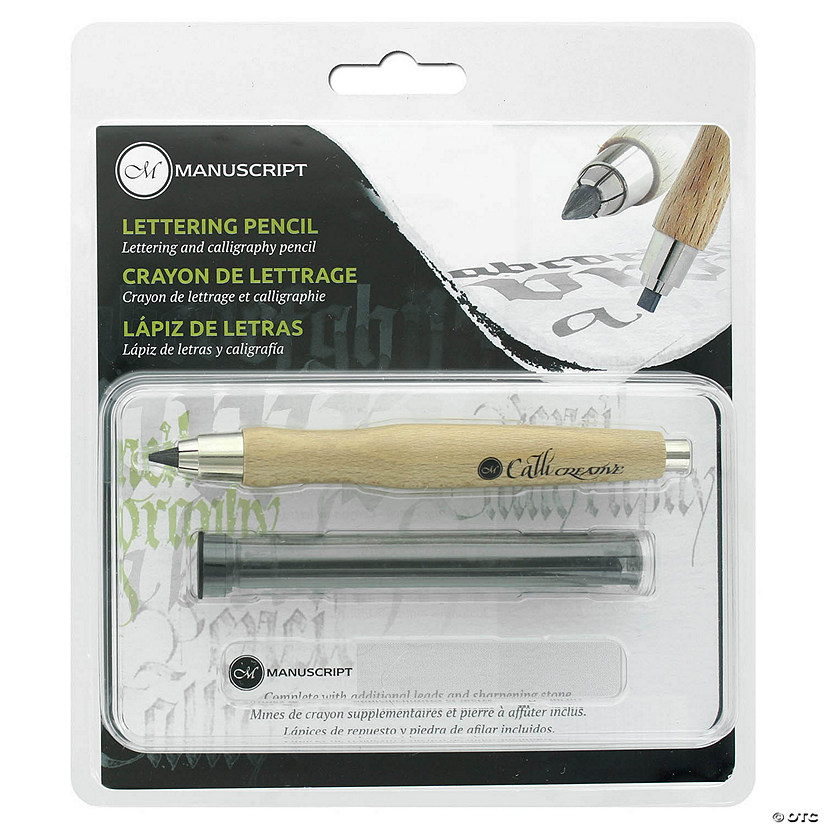 Manuscript Lettering Pencil Set Natural Image