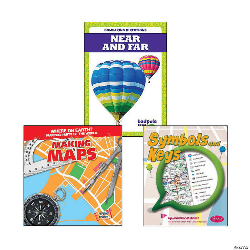 Map Literacy Grades K1 Book Set Oriental Trading