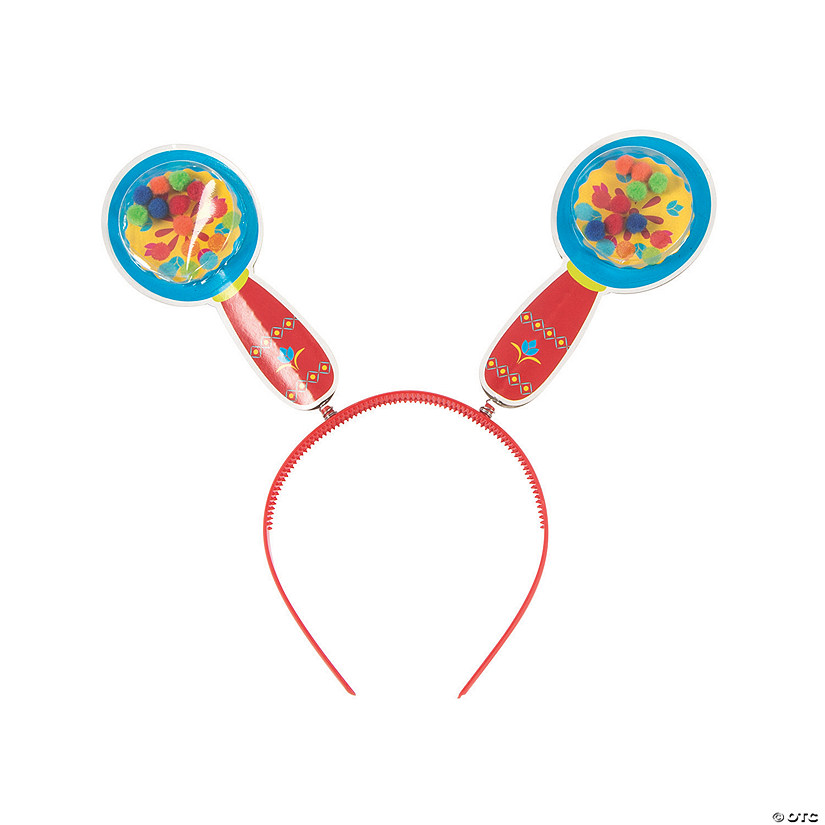 Maraca Head Boppers - 12 Pc. Image