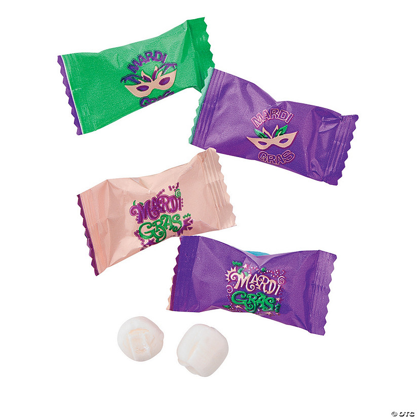 Mardi Gras Buttermints - 108 Pc. Image