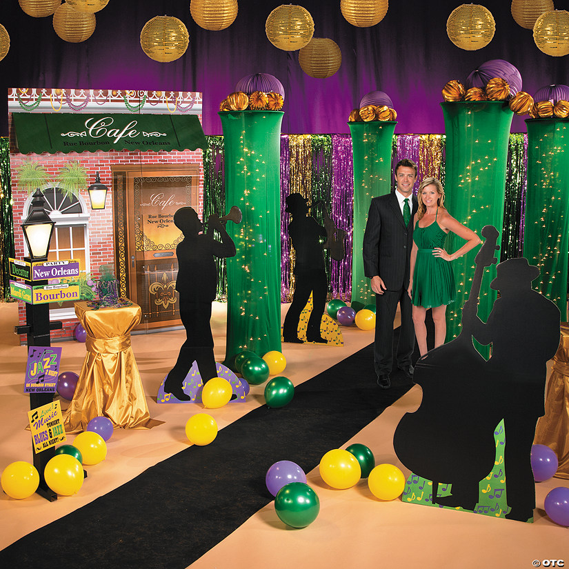 Mardi Gras Grand Décor Kit Oriental Trading