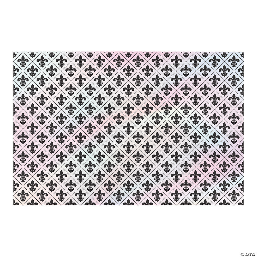 Mardi Gras Iridescent Backdrop - 3 Pc. Image