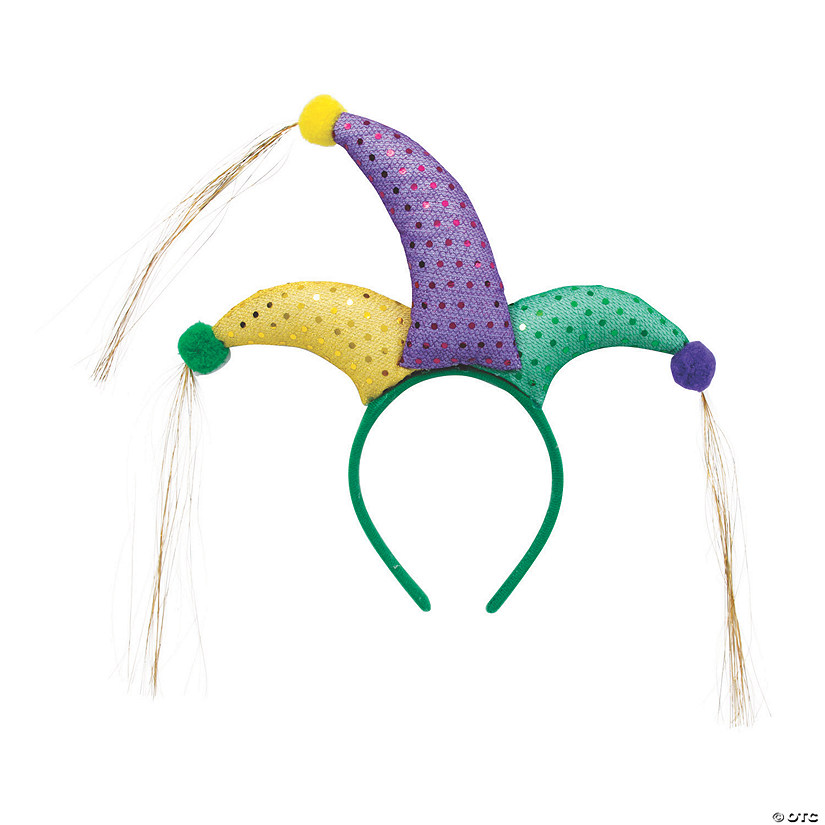 Mardi Gras Jester Headbands | Oriental Trading
