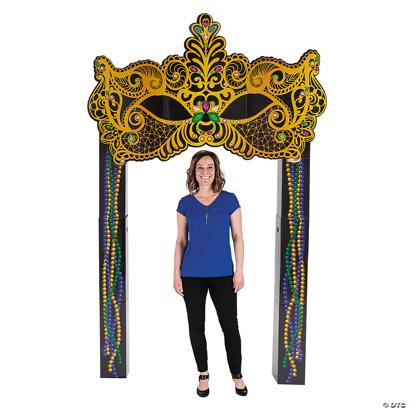 Mardi Gras Mask Archway Oriental Trading