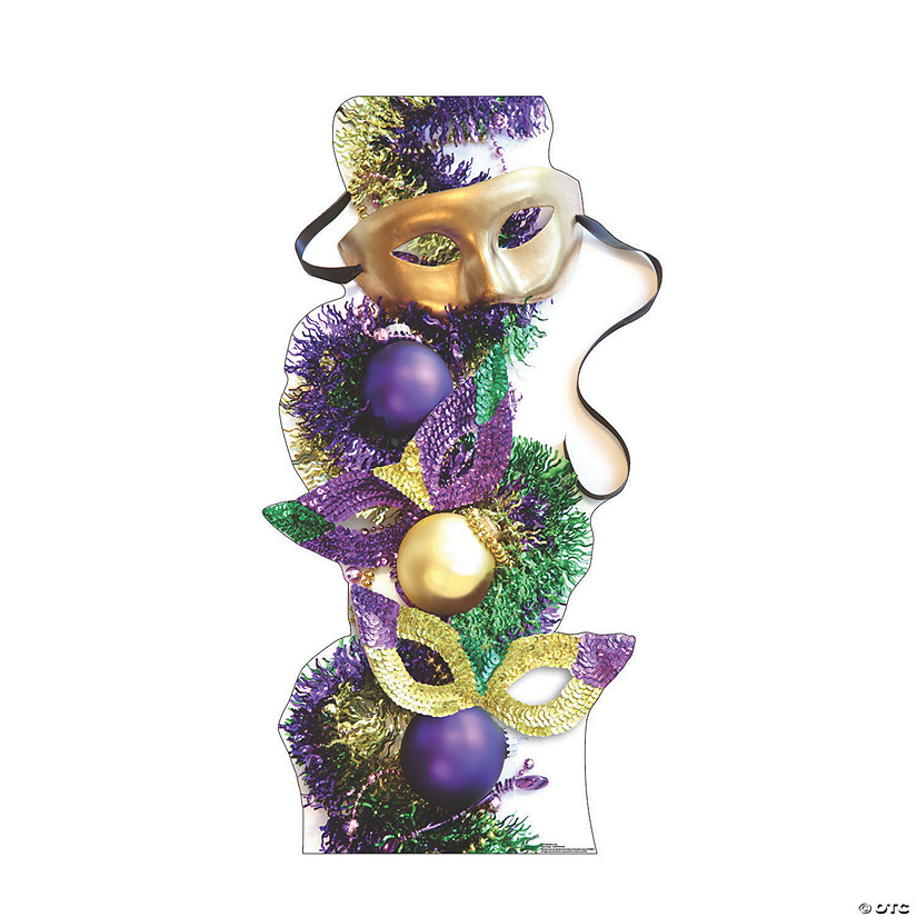 Mardi Gras Party Masks Cardboard Stand-Up Image