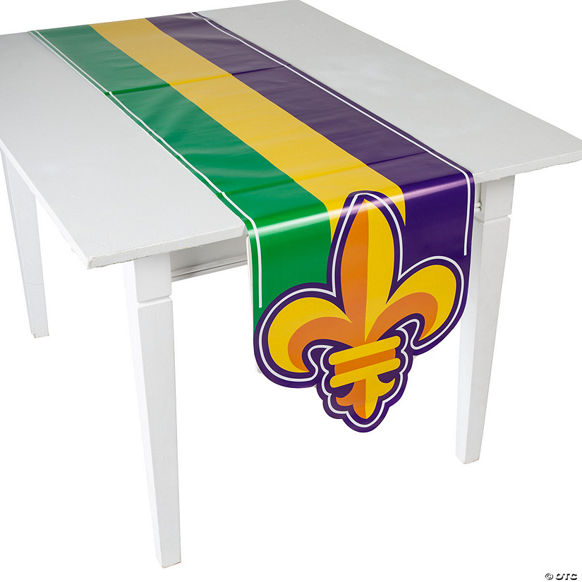 Mardi Gras Table Runner Image
