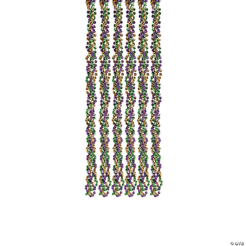 Mardi Gras Twisted Beads Image