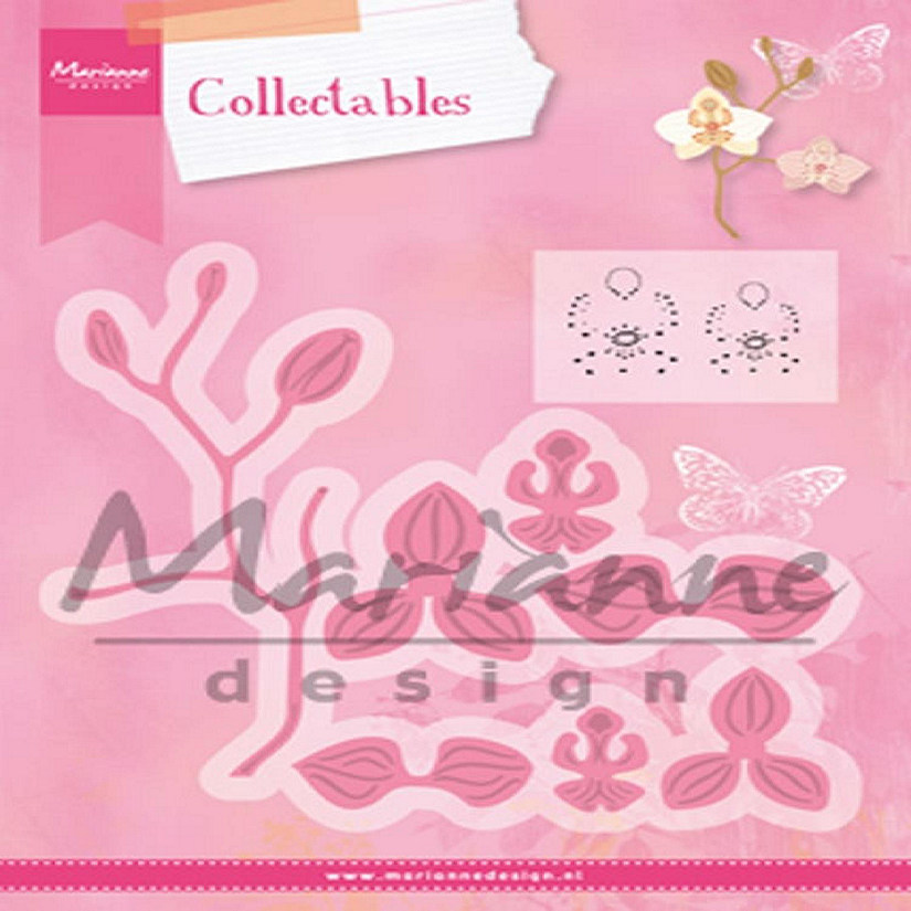 Marianne Design Collectables Die  Stamp Set  Orchid Image
