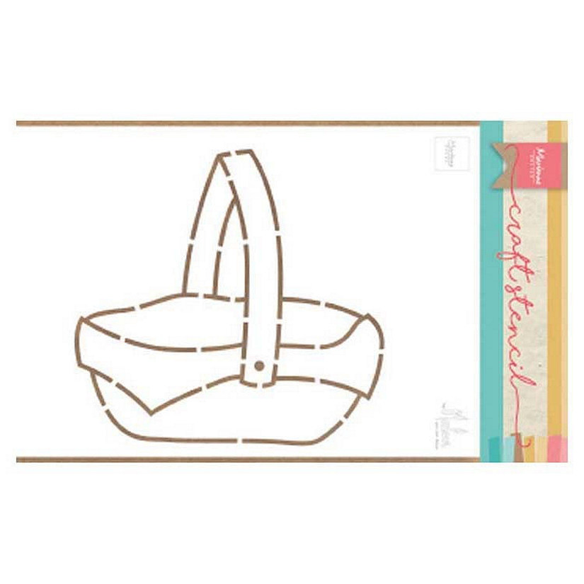 Marianne Design Craft Stencil Fruit Basket By Marleen Oriental Trading