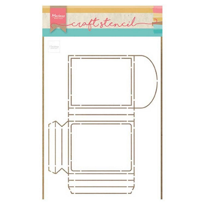 Marianne Design Craft Stencil Party Pocket Image