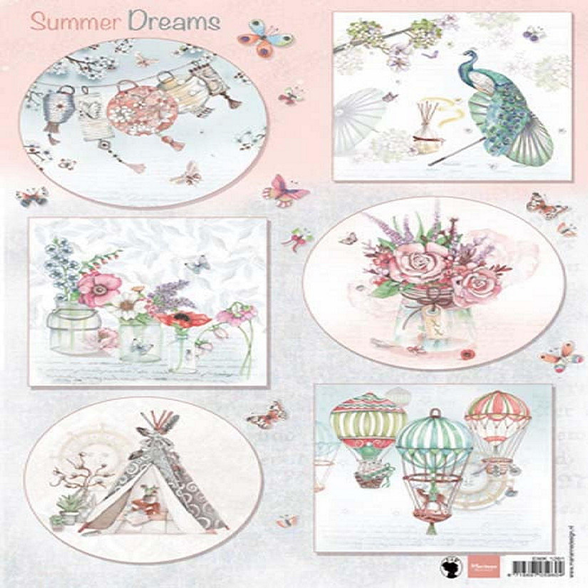 Marianne Design Cutting Sheet Els Summer Dreams Image