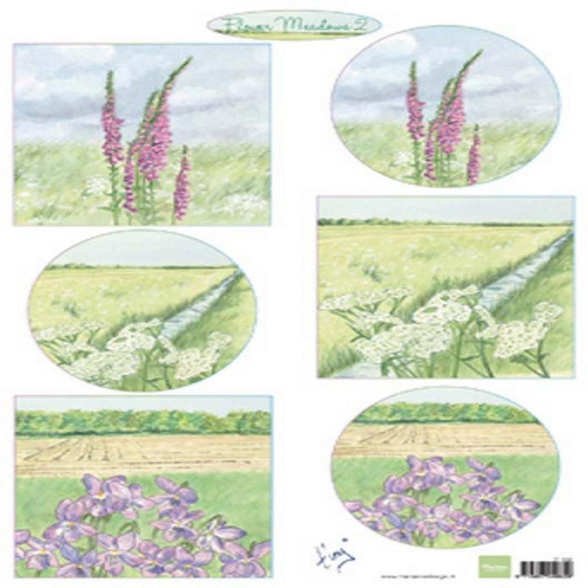 Marianne Design Cutting Sheet Tiny's Flower Meadow 2 Image