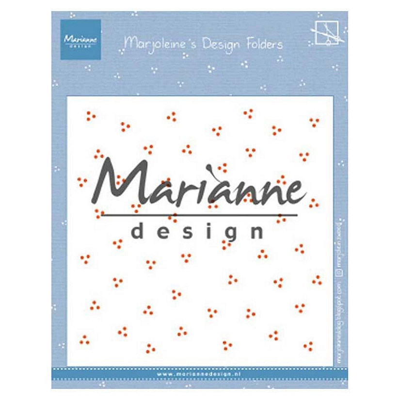 Marianne Design Embossing Folder Marjoleine's Dots Oriental Trading