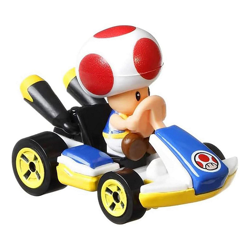 Mario Kart Hot Wheels 1:64 Diecast Car  Toad Image