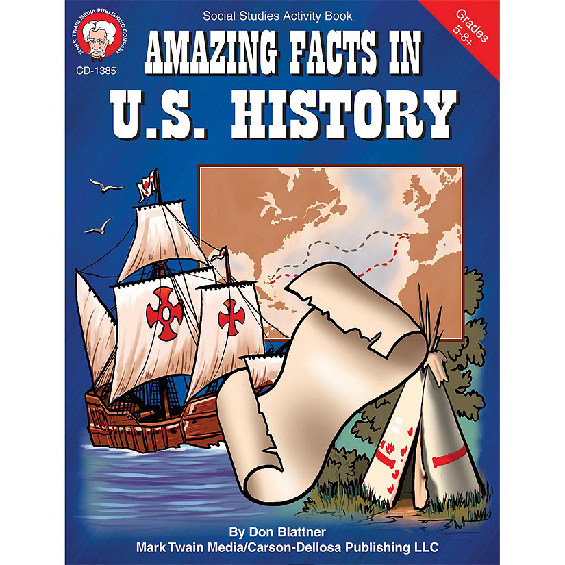 Mark Twain Media Amazing Facts in US History Resource Book Image