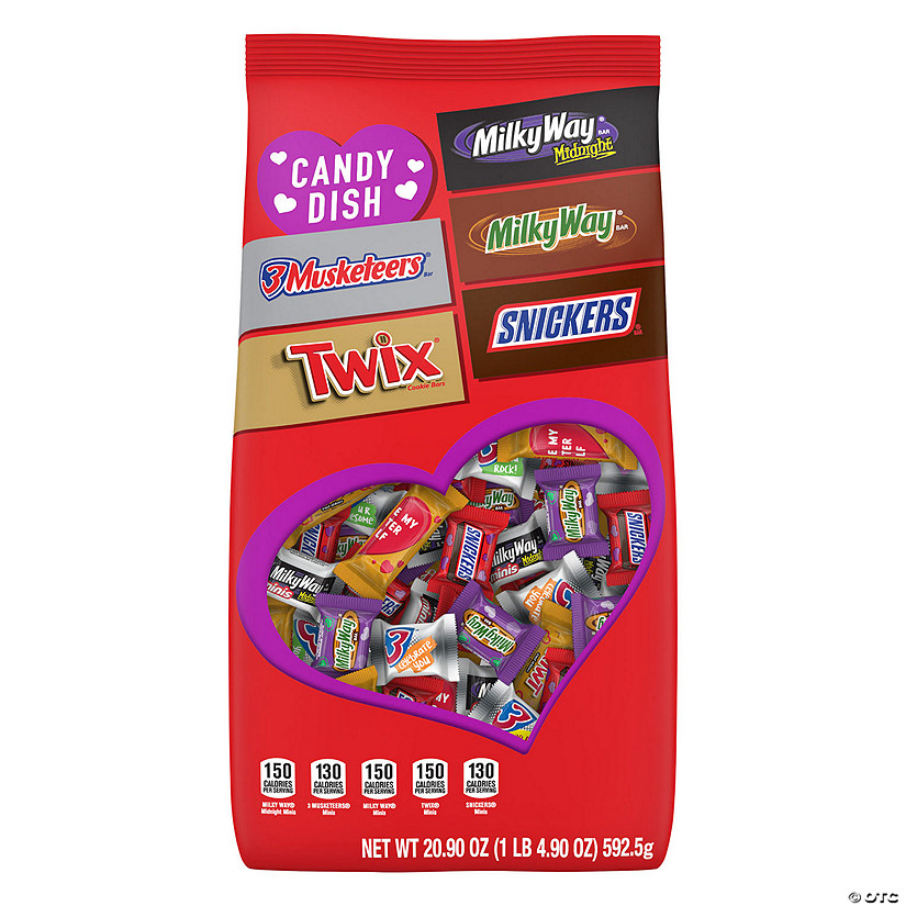 Mars&#174; Valentine Mini Chocolate Candy Mix - 70 Pc. Image