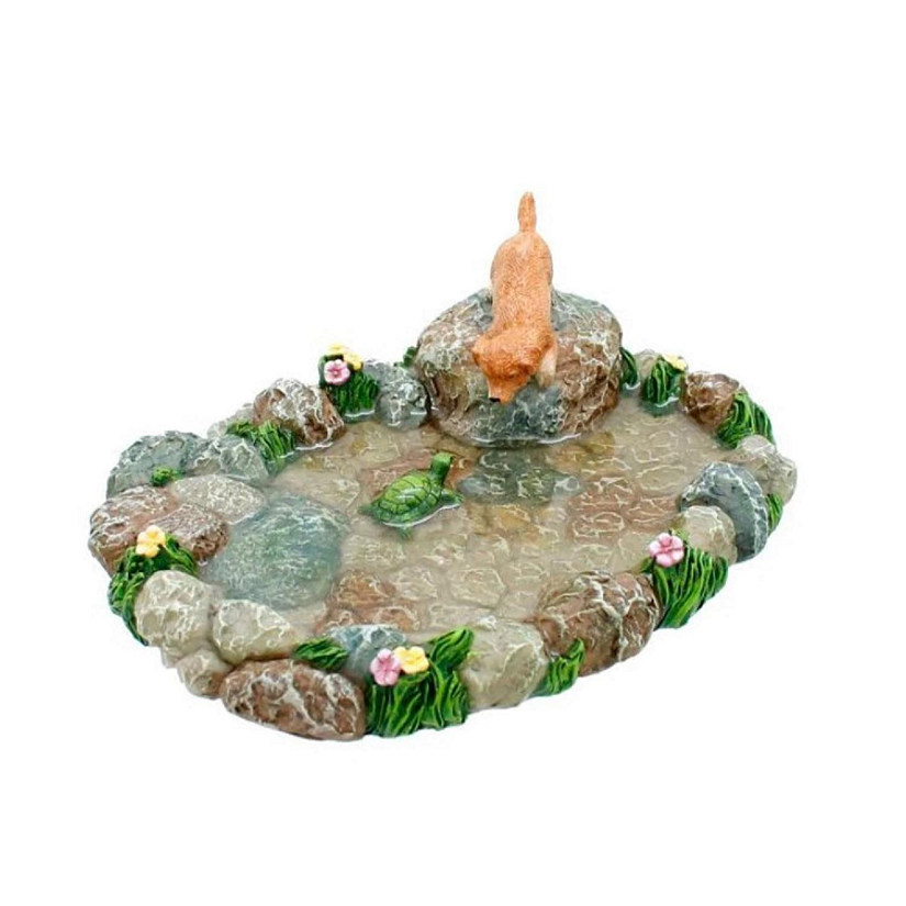 Marshall Home and Garden Fairy Garden Woodland Knoll Collection, Pond Friends Image
