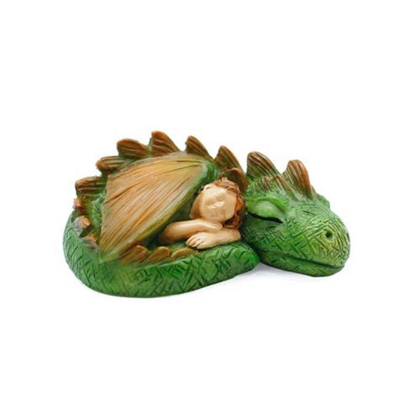 Marshall Home and Garden Fairy Garden Woodland Knoll Collection, Sleeping Fairy Dragon Image