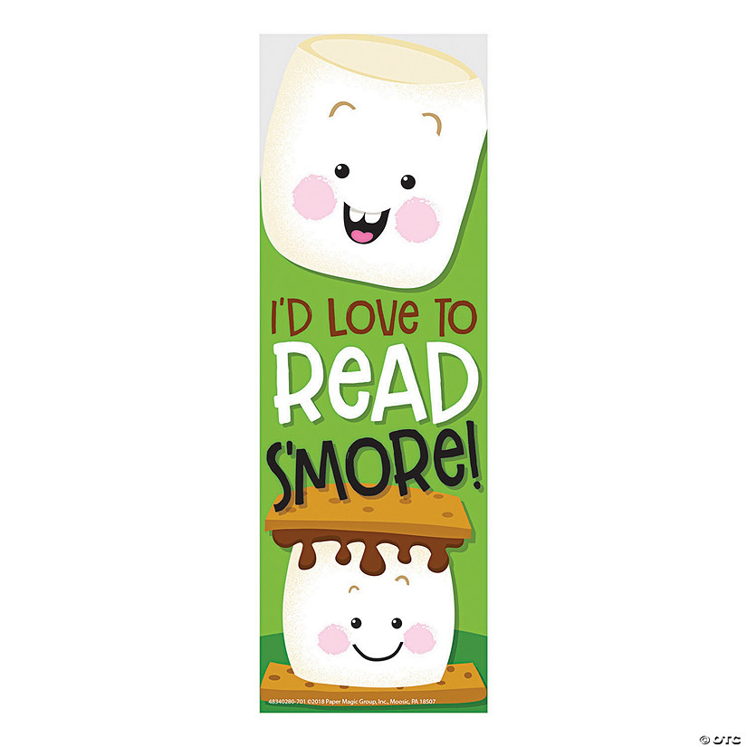 Marshmallow-Scented S&#8217;more Bookmarks - 24 Pc. Image