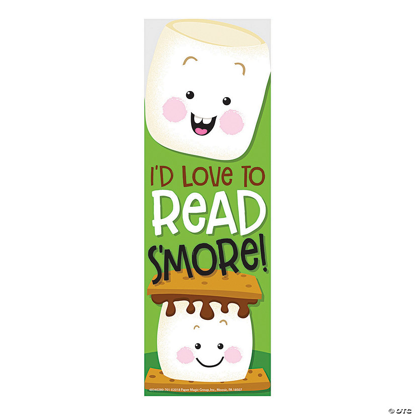 Marshmallow-Scented S&amp;#8217;more Bookmarks - 24 Pc. Image