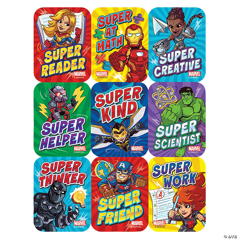 Marvel Avengers™ Reward Giant Stickers 36 Pc.
