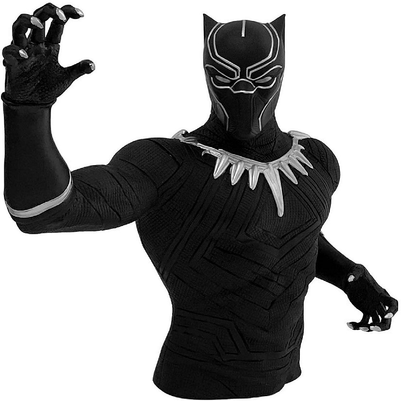 Marvel Black Panther 8 Inch PVC Bust Bank Image