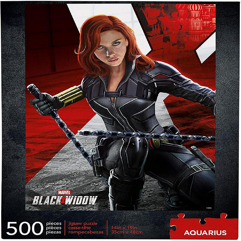 Marvel Black Widow Movie 500 Piece Jigsaw Puzzle Image