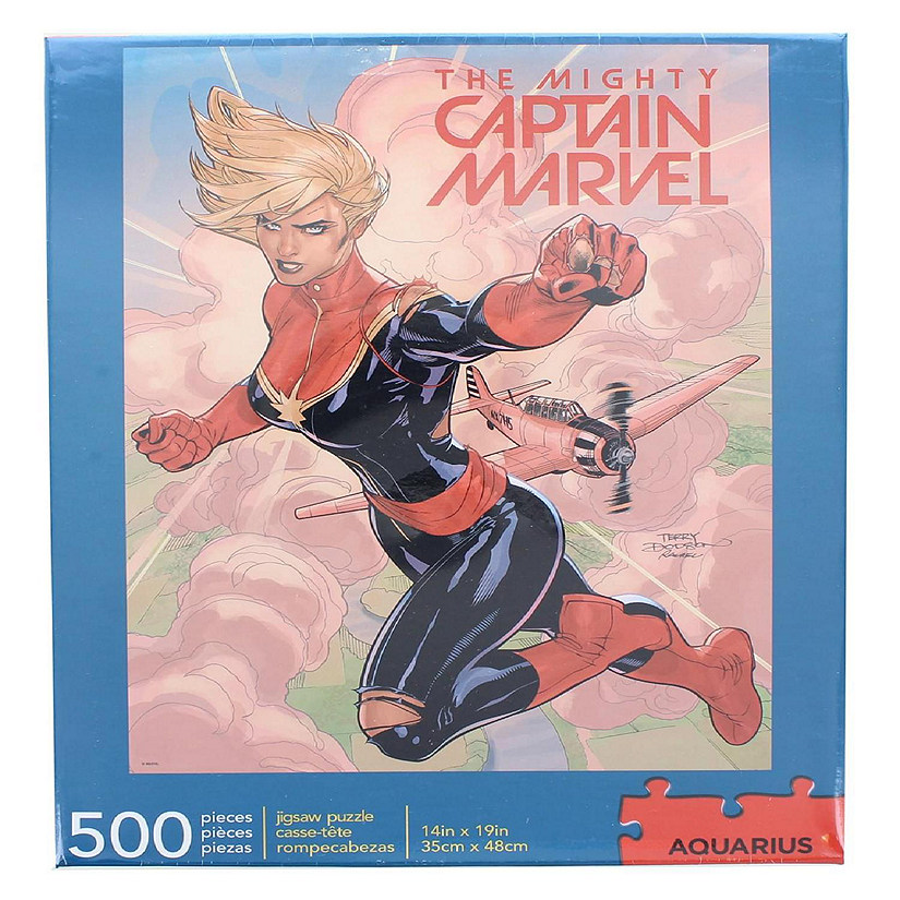 Marvel Captain Marvel 500 Piece Jigsaw Puzzle Image