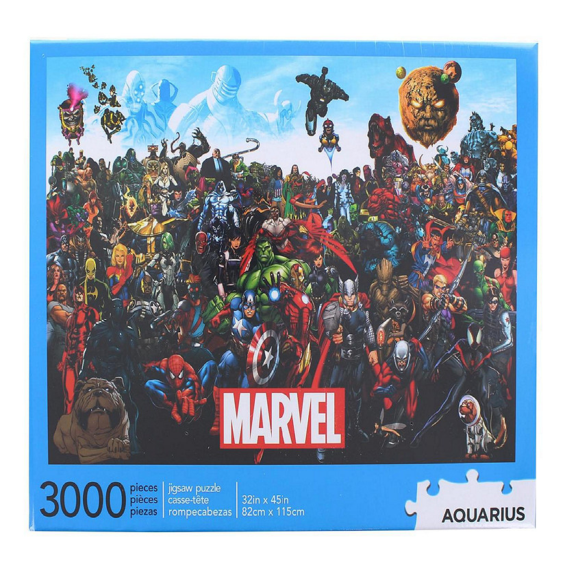 Marvel Cast 3000 Piece Jigsaw Puzzle Image