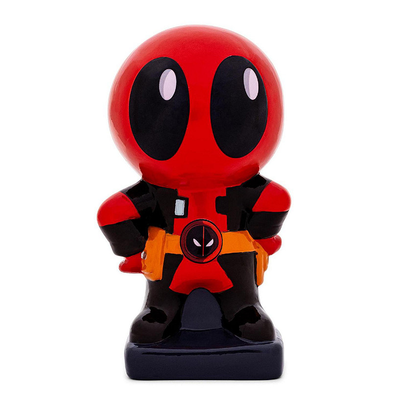 Marvel Chibi Deadpool Ceramic Money Bank Image