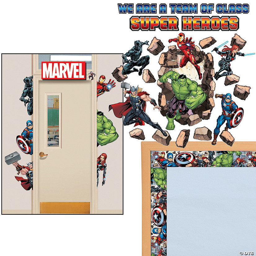 Marvel Classroom Decorating Kit - 47 Pc. Image