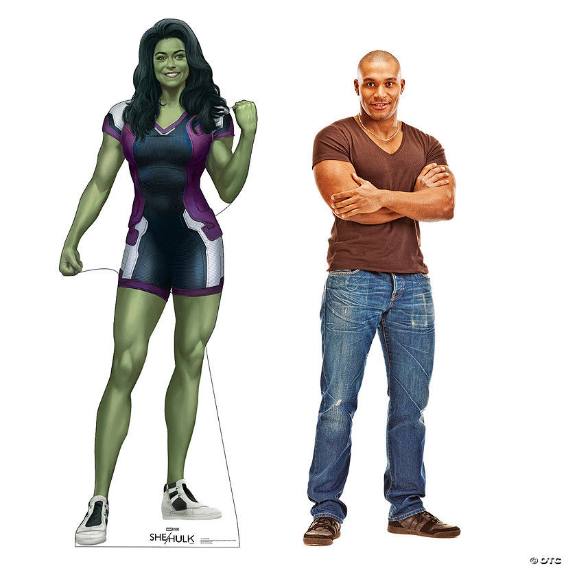 Marvel Comics She Hulk Life-Size Cardboard Cutout Stand-Up Image