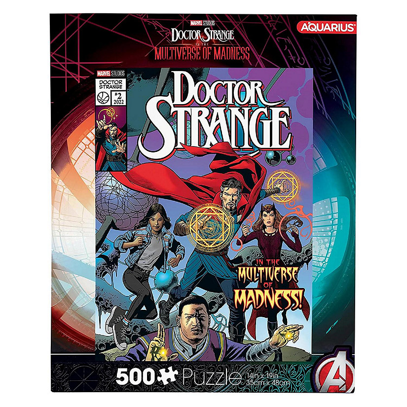 Marvel Doctor Strange MultiVerse Comic 500 Piece Jigsaw Puzzle Image
