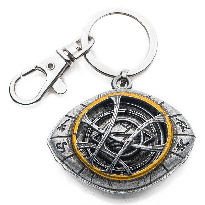 Marvel Doctor Strange Multiverse of Madness Eye of Agamotto 3D Metal Keychain Image