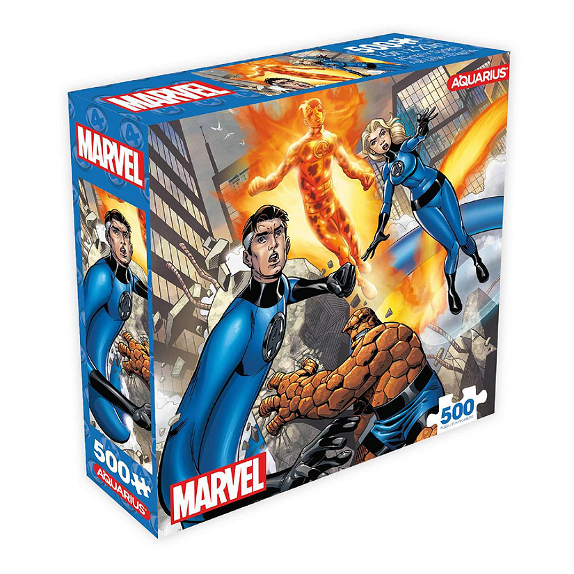Marvel Fantastic Four 500 Piece Jigsaw Puzzle Image