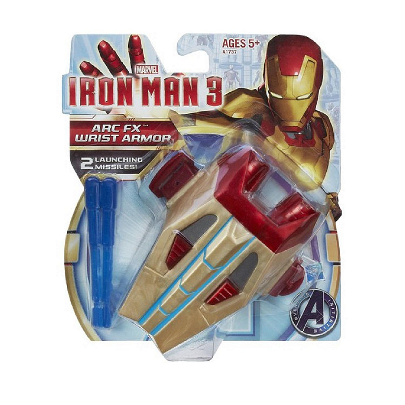 Marvel Iron Man 3 Iron Man ARC FX Wrist Armor Toy Image