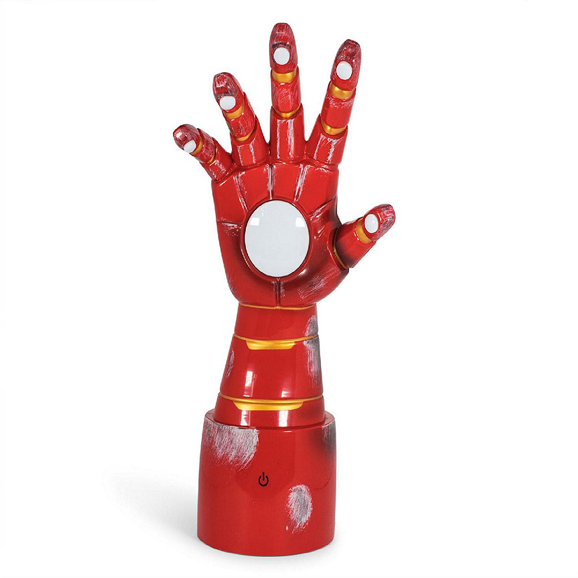 Marvel Iron Man Gauntlet Collectible LED Desk Lamp  14 Inches Image
