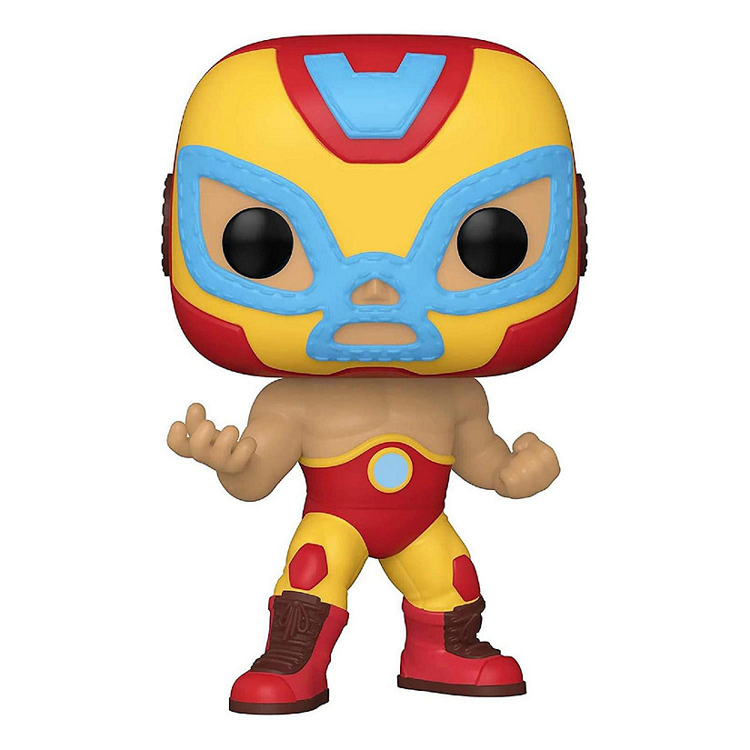 Marvel Luchadores Funko POP Vinyl Figure  Iron Man El Heroe Invicto Image