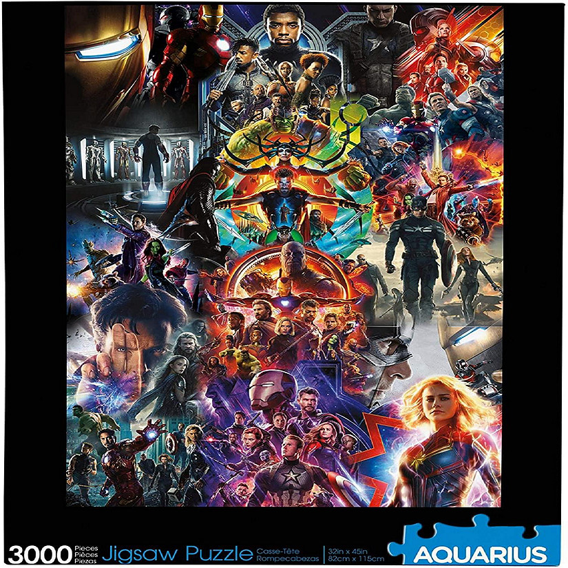 Marvel MCU Collage 3000 Piece Jigsaw Puzzle Image
