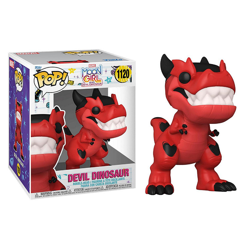 Marvel Moon Girl and Devil Dinosaur Funko POP  Devil Dinosaur Image