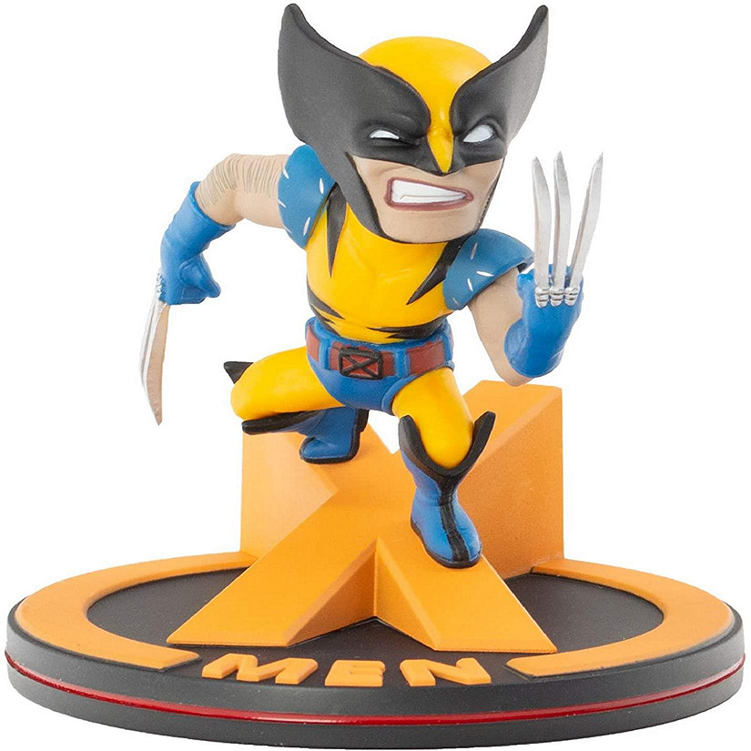 Marvel Q-Fig 80th Anniversary Wolverine Figure Bone Claws Collectible Quantum Mechanix Image