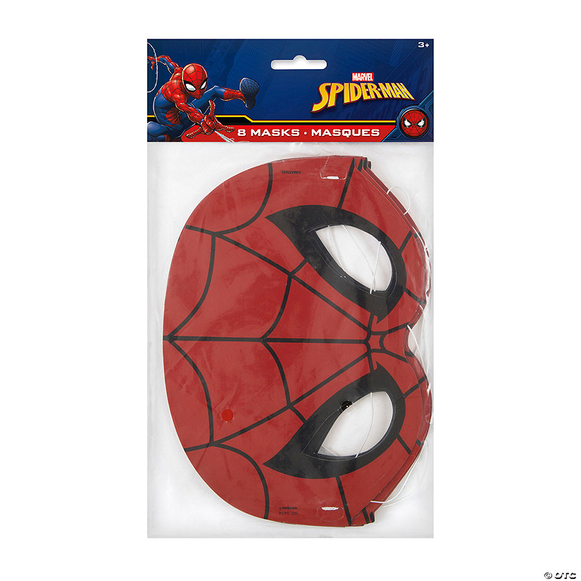 Marvel&amp;#8217;s Spider-Man&amp;#8482; Party Masks - 8 Pc. Image