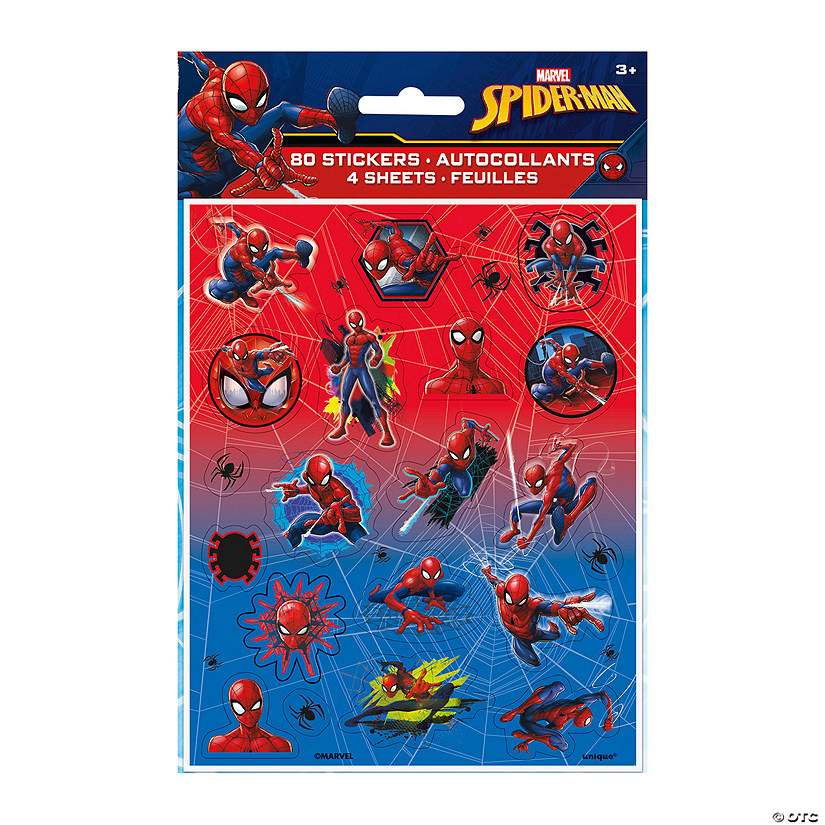 Marvel&#8217;s Spider-Man&#8482; Sticker Sheets - 4 Pc. Image