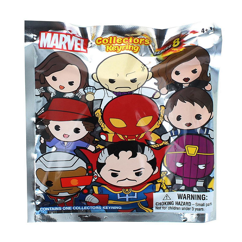 Marvel Series 8 Blind Bag Foam Figure Keyring  One Random Image