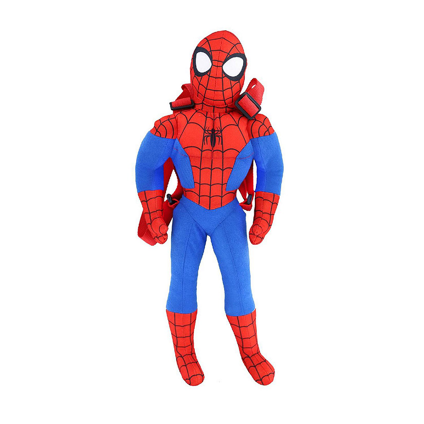 Marvel Spider-Man 17 Inch Plush Backpack Image